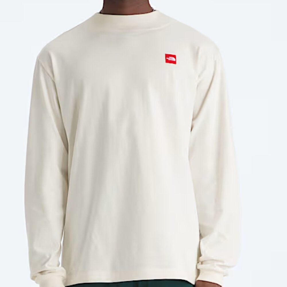The North Face White Long Sleeve Tee